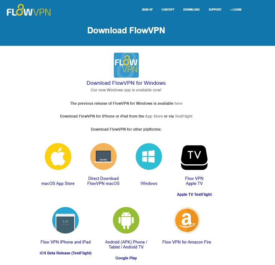 FlowVPN Speed Test Ergebnisse