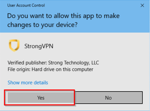 StrongVPN Login